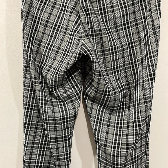 NWOT Hot Topic High Rise Black and White Plaid Pants XS - Picture 7 of 16